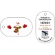Snowman in a snow-storm Trackable Tag